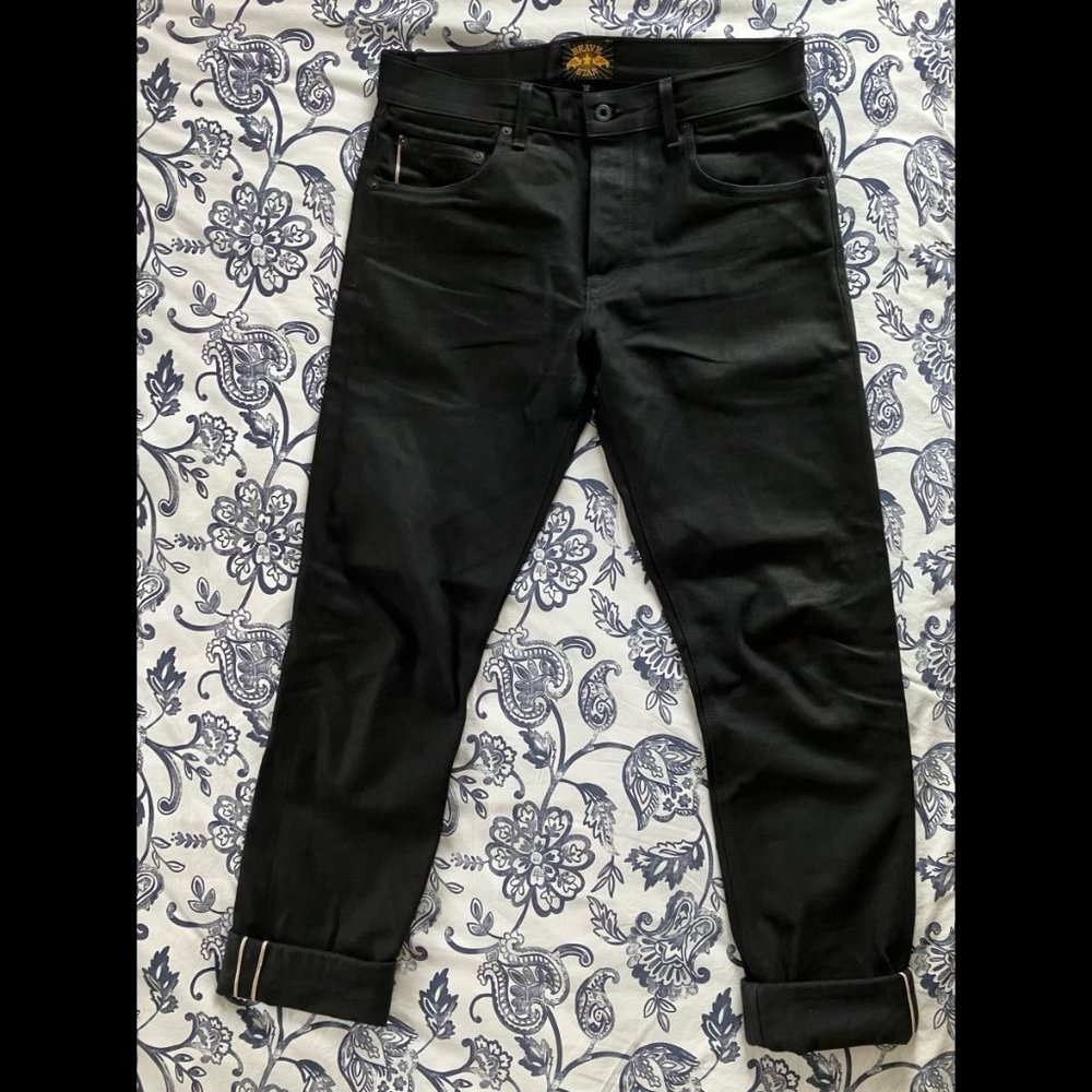 Brave Star Selvage 13.5oz Onyx Japan